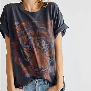 Wrangler X Free People - Oversized Tiger Tee